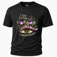 I Am Loving Awareness Ram Dass Mantra Mandala Cooling Performance Crew T-Shirt