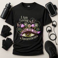 I Am Loving Awareness Ram Dass Mantra Mandala Cooling Performance Crew T-Shirt