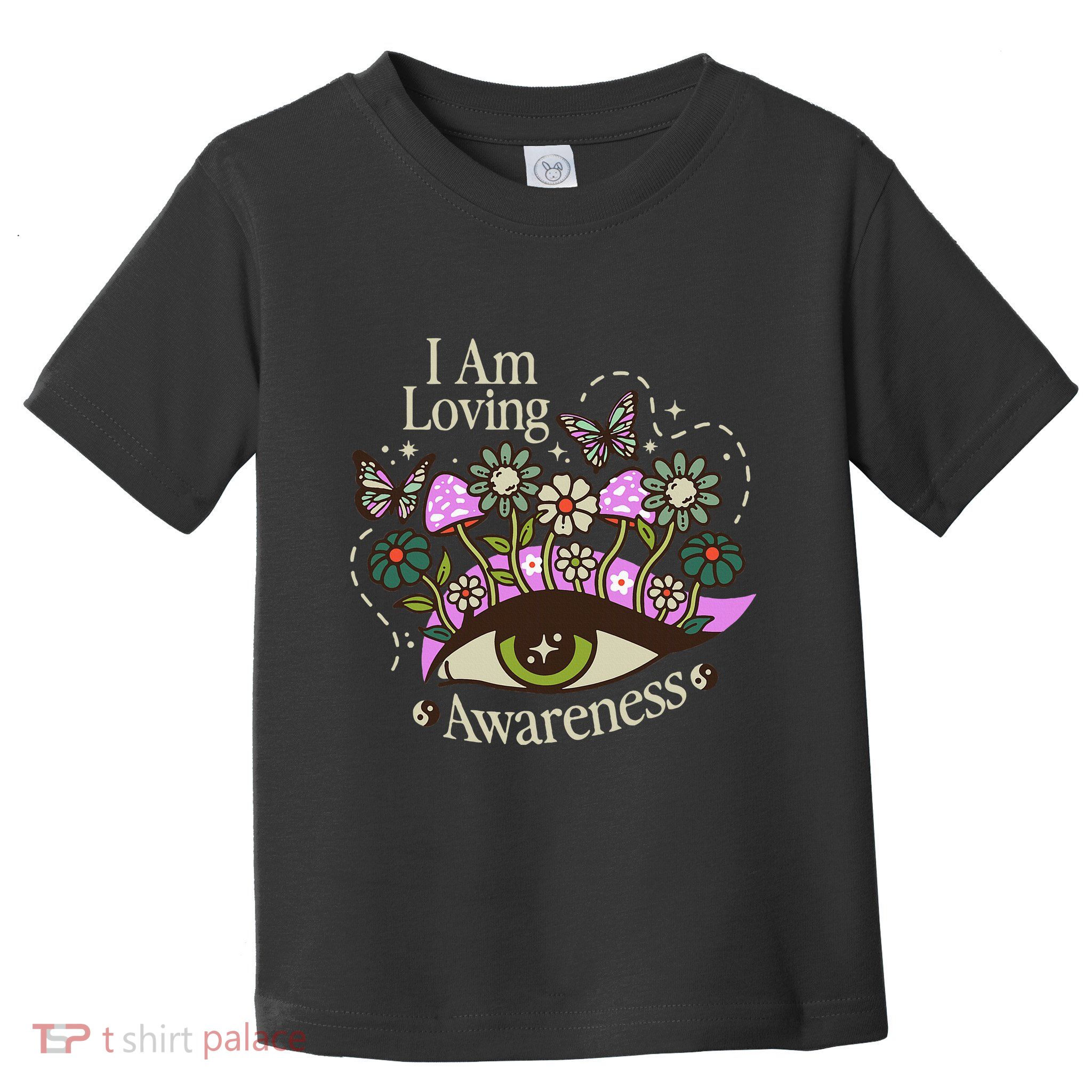 I Am Loving Awareness Ram Dass Mantra Mandala Toddler T-Shirt