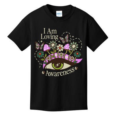 I Am Loving Awareness Ram Dass Mantra Mandala Kids T-Shirt