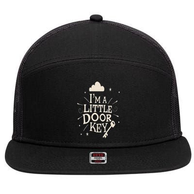 I'm A Little Door Key Mystery and Magic Creative Funny Cute 7 Panel Mesh Trucker Snapback Hat