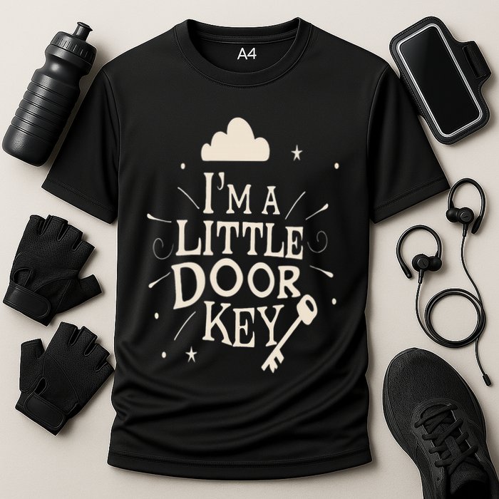 I'm A Little Door Key Mystery and Magic Creative Funny Cute Cooling Performance Crew T-Shirt