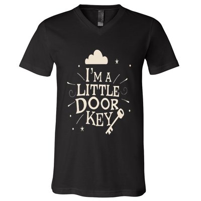 I'm A Little Door Key Mystery and Magic Creative Funny Cute V-Neck T-Shirt