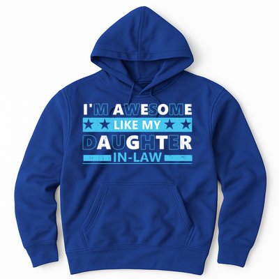 IM Awesome Like My Daughter In Law Vintage Fathers Day Gift Hoodie