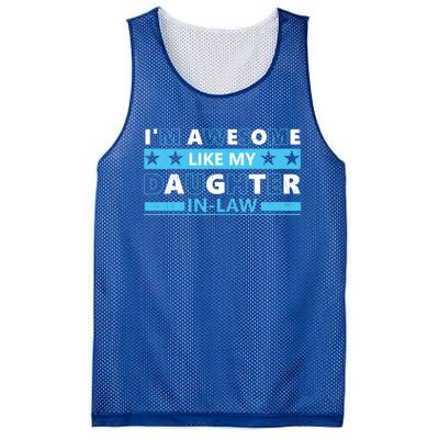 IM Awesome Like My Daughter In Law Vintage Fathers Day Gift Mesh Reversible Basketball Jersey Tank