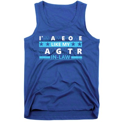 IM Awesome Like My Daughter In Law Vintage Fathers Day Gift Tank Top