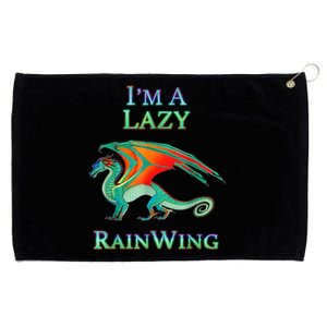 I'm A Lazy Rainwing Dragon Lovers, Rainy Dragon Grommeted Golf Towel