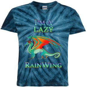 I'm A Lazy Rainwing Dragon Lovers, Rainy Dragon Kids Tie-Dye T-Shirt