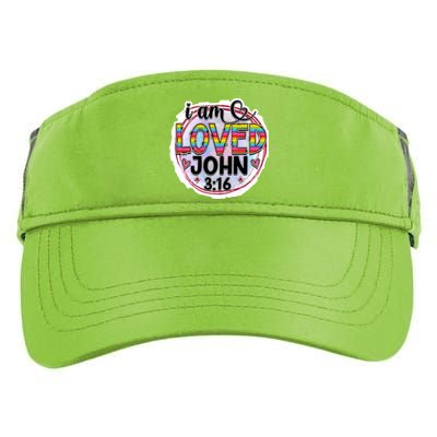 I Am Loved John 3:16 Adult Drive Performance Visor