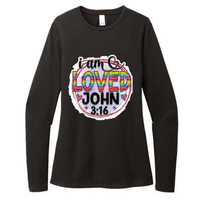 I Am Loved John 3:16 Womens CVC Long Sleeve Shirt