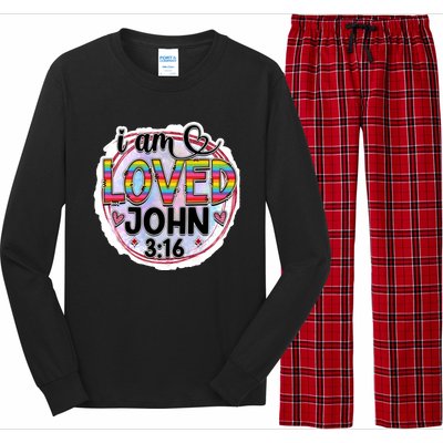 I Am Loved John 3:16 Long Sleeve Pajama Set