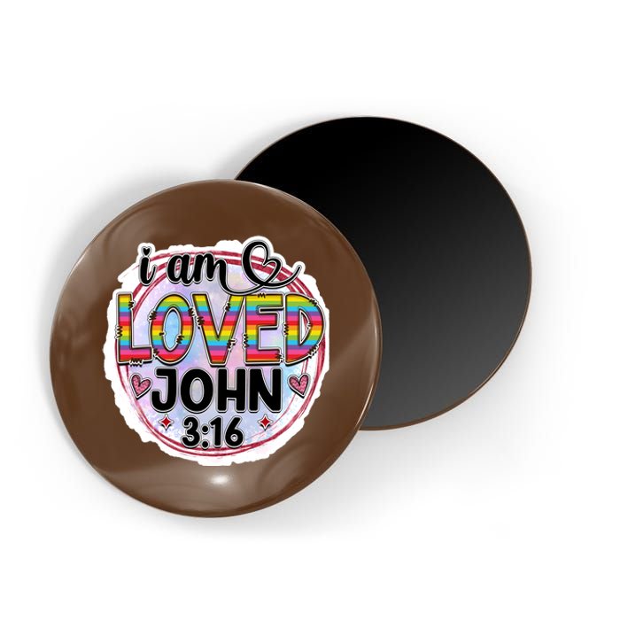 I Am Loved John 3:16 Magnet