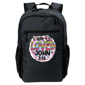 I Am Loved John 3:16 Daily Commute Backpack