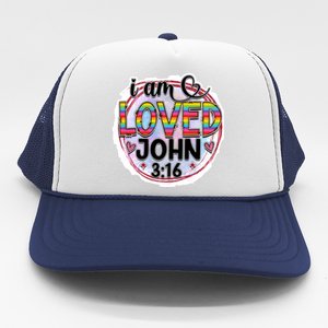 I Am Loved John 3:16 Trucker Hat