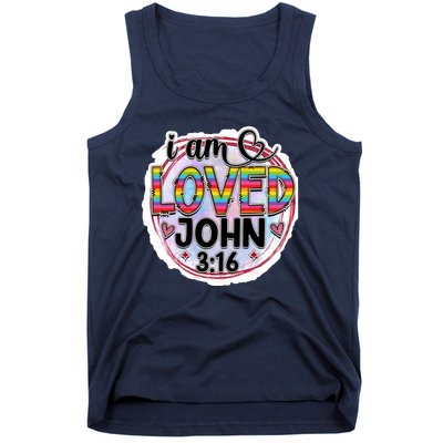 I Am Loved John 3:16 Tank Top