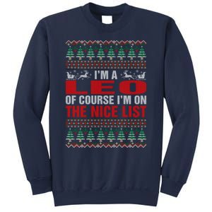 Im A Leo Ugly Christmas Sweatshirt