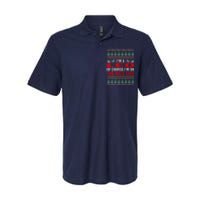 Im A Leo Ugly Christmas Softstyle Adult Sport Polo