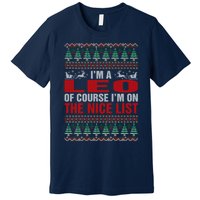 Im A Leo Ugly Christmas Premium T-Shirt