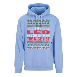 Im A Leo Ugly Christmas Unisex Surf Hoodie