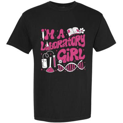 I Am Laboratory Girl Lab Week 2024 Garment-Dyed Heavyweight T-Shirt