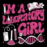 I Am Laboratory Girl Lab Week 2024 16 in Basic Backpack