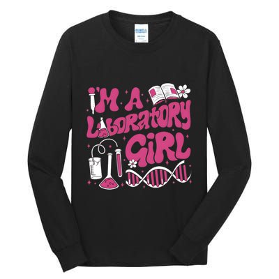 I Am Laboratory Girl Lab Week 2024 Tall Long Sleeve T-Shirt