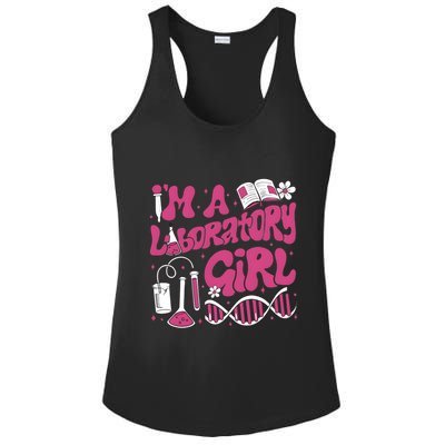 I Am Laboratory Girl Lab Week 2024 Ladies PosiCharge Competitor Racerback Tank