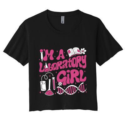 I Am Laboratory Girl Lab Week 2024 Crop Top