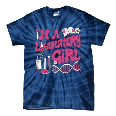 I Am Laboratory Girl Lab Week 2024 Tie-Dye T-Shirt