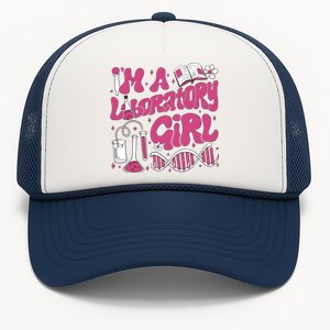 I Am Laboratory Girl Lab Week 2024 Trucker Hat