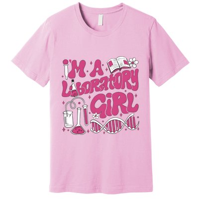 I Am Laboratory Girl Lab Week 2024 Premium T-Shirt