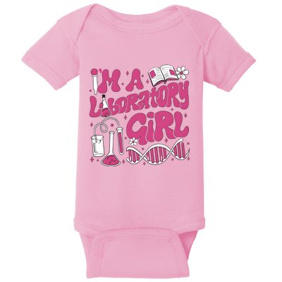 I Am Laboratory Girl Lab Week 2024 Baby Bodysuit