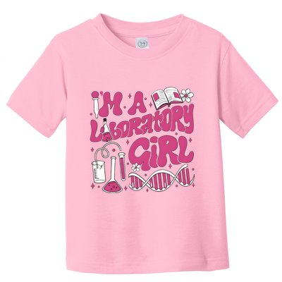 I Am Laboratory Girl Lab Week 2024 Toddler T-Shirt