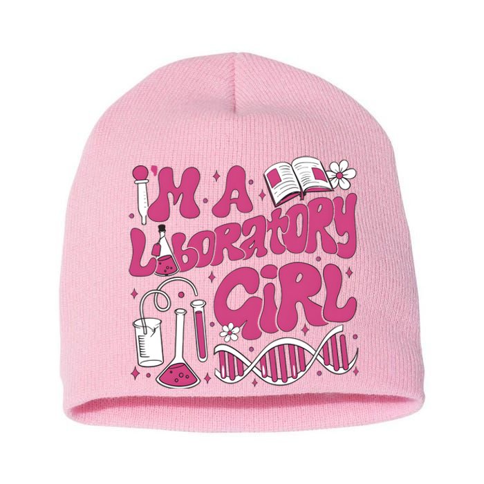 I Am Laboratory Girl Lab Week 2024 Short Acrylic Beanie