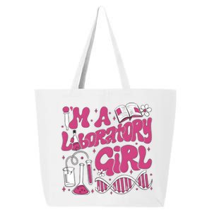 I Am Laboratory Girl Lab Week 2024 25L Jumbo Tote