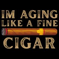 Im Aging Like A Fine Cigar Birthday Cooling Performance Crew T-Shirt
