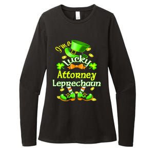 I'm A Lucky Attorney St Patrick's Leprechaun Costume Gift Womens CVC Long Sleeve Shirt