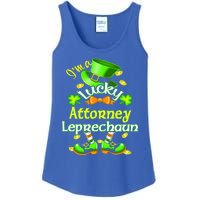 I'm A Lucky Attorney St Patrick's Leprechaun Costume Gift Ladies Essential Tank