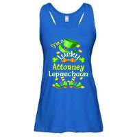 I'm A Lucky Attorney St Patrick's Leprechaun Costume Gift Ladies Essential Flowy Tank