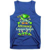 I'm A Lucky Attorney St Patrick's Leprechaun Costume Gift Tank Top