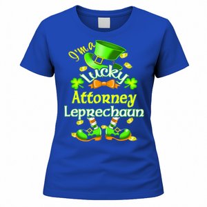 I'm A Lucky Attorney St Patrick's Leprechaun Costume Gift Women's T-Shirt