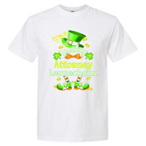 I'm A Lucky Attorney St Patrick's Leprechaun Costume Gift Garment-Dyed Heavyweight T-Shirt