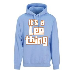 Its A Leo Thing Gift Unisex Surf Hoodie