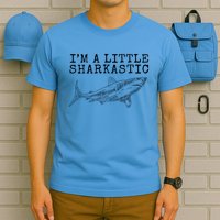 Im A Little Sharkastic Funny Shark Sarcastic T-Shirt