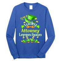 I'm A Lucky Attorney St Patrick's Leprechaun Costume Gift Long Sleeve Shirt