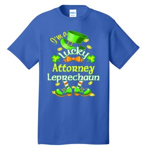 I'm A Lucky Attorney St Patrick's Leprechaun Costume Gift Tall T-Shirt