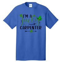 I'm A Lucky Carpenter Funny Matching Family St Patricks Day Funny Gift Tall T-Shirt