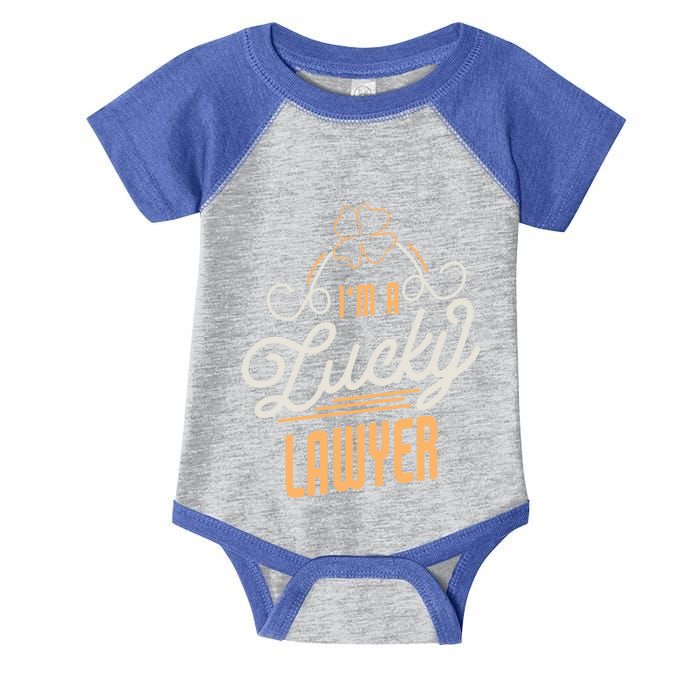 I'm A Lucky Lawyer St Patricks Day Lawyer Gift Infant Baby Jersey Bodysuit