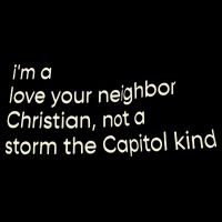 I’M A Love Your Neighbor Christian Not A Storm The Capital Kind Cooling Performance Crew T-Shirt