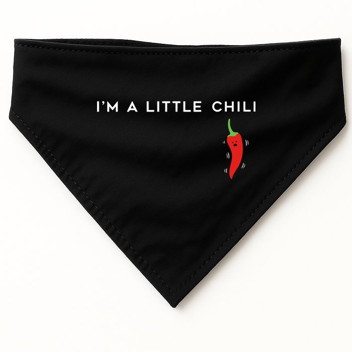 I'm A Little Chili Red Hot Pepper Funny USA-Made Doggie Bandana